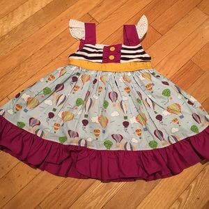 Zoe Addelyn Flutter Sleeve Short Dress/Top